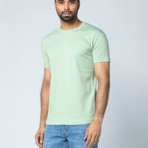 White Printed Cotton T-Shirt